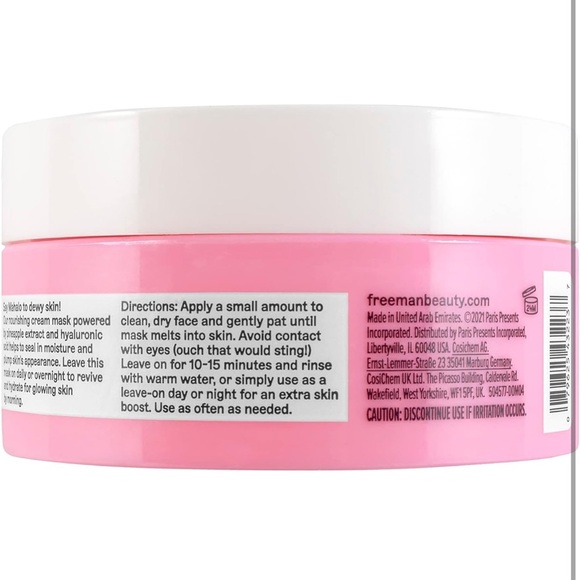 Freeman Nourishing Cream Mask – New Formula, 2 fl oz- NWT - Picture 8 of 10